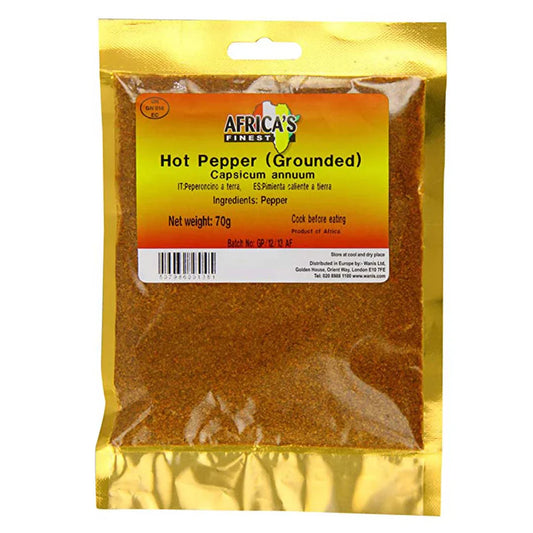 Africa’s Finest Hot Pepper Ground 70g
